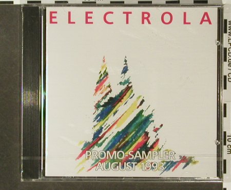 V.A.Electrola: Promo-Sampler August 1993, FS-New, EMI(CDP 5 19308), D, 1993 - CD - 96450 - 7,50 Euro
