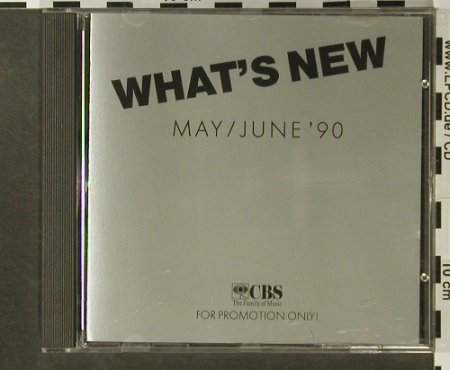 V.A.What's New: May/June'90, CBS(1407), A, 1990 - CD - 96452 - 7,50 Euro