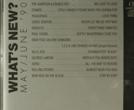 V.A.What's New: May/June'90, CBS(1407), A, 1990 - CD - 96452 - 7,50 Euro