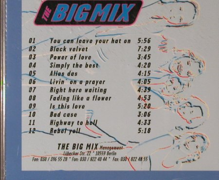 Big Mix, the: Rock & Pop Classics, Big Mix, D, 1996 Typ: CD Best.-Nr.: 96455 Preis: 10,00 Euro