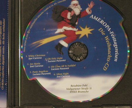 Carreras/Pavarotti - Ameropa: Die Weihnachts-CD,6Tr., Shape, Multimedia(T-1467), D, 1997 - CDgx - 96471 - 10,00 Euro