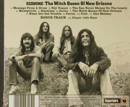Redbone: The Witch Queen Of New Orleans'71, Repertoire, Digi(RES 2318), FS-New, 2004 - CD - 96557 - 11,50 Euro