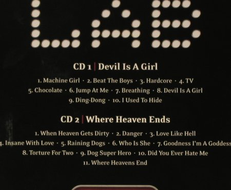 LAB: Devil Is A Girl / Where Heaven Ends, Drakkar(), EU, 2006 - 2CD - 96599 - 11,50 Euro