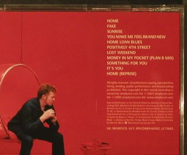 Simply Red: Home, Simply Red, D, 2003 Typ: CD Best.-Nr.: 96628 Preis: 10,00 Euro
