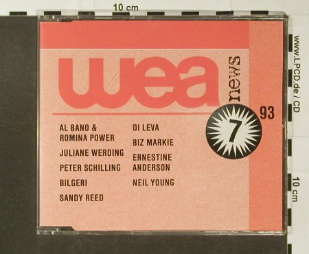 V.A.Wea News 7/93: Al Bano&R.P. ...Neil Young, WEA(PRO 805), D, 1993 - CD - 96649 - 5,00 Euro