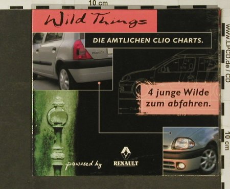 V.A.Wild Thing: 4 junge Wilde zum abfahren(Clio), Renault(SQU CD 12.117), , 1999 - CD5inch - 96788 - 4,00 Euro