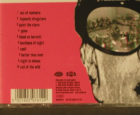 Tenor,Jimi: Out Of Nowhere, Warp(WARPcd076), UK, 00 - CD - 96854 - 7,50 Euro
