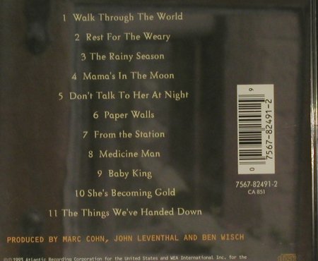 Cohn,Marc: The Rainy Season, Atlantic, D, 93 Typ: CD Best.-Nr.: 96947 Preis: 5,00 Euro