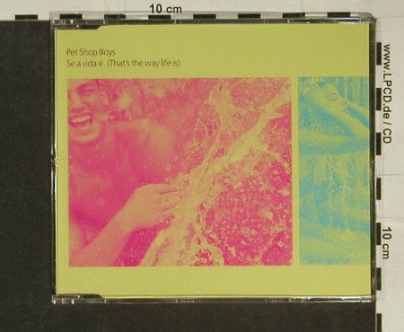 Pet Shop Boys: Se a Vida e*2+2,(That's the way .), Parlophone(CDRDJ6443), NL,Promo, 1996 - CD5inch - 97117 - 5,00 Euro