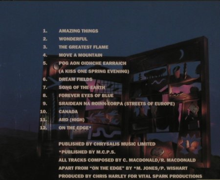 Runrig: Amazing Things, Chrysalis(3 22000 2), NL, 1993 - CD - 97144 - 7,50 Euro