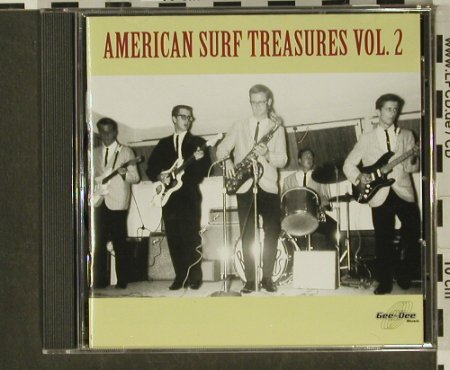 V.A.American Surf Treasures: Vol.2 , 28 Tr., Gee-Dee (270159-2), D, 2000 Typ: CD Best.-Nr.: 97184 Preis: 10,00 Euro