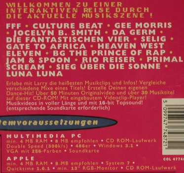V.A.Larry Präsentiert: Die Musik Mega ROM, Columbia (477 487 2), D, 1994 Typ: ROM Best.-Nr.: 97244 Preis: 5,00 Euro