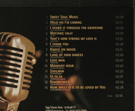 Schwarz,Siggi & The Legends: Soul Classics, Digi, S.Schwarz Music (SM 20071), D, 2007 Typ: CD Best.-Nr.: 97274 Preis: 10,00 Euro