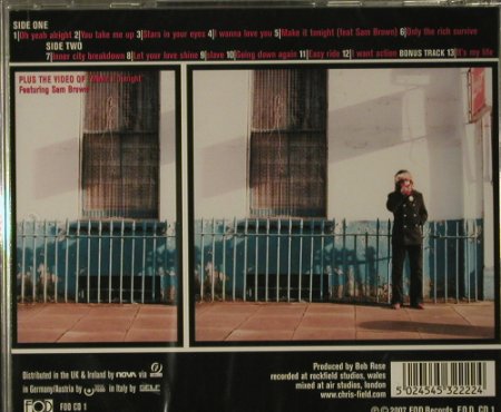 Field,Chris: Powis Square, FS-New, FOD Rec. (cd1), EU, 2007 Typ: CD Best.-Nr.: 97706 Preis: 7,50 Euro