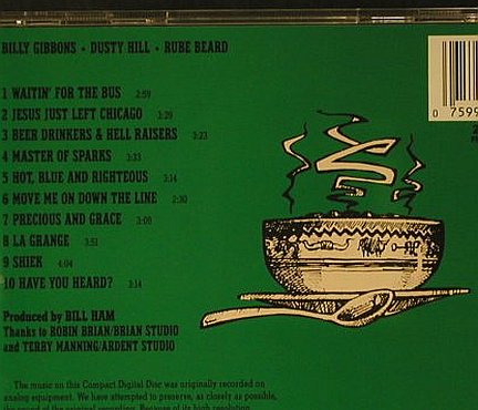 ZZ Top: Tres Hombres, WB(256 603), D, 1973 - CD - 97806 - 7,50 Euro