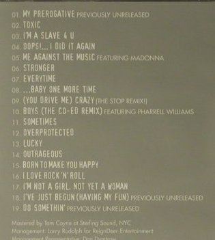 Spears,Britney: Greatest Hits:My Prerogative, Jive, EU, 2004 Typ: CD Best.-Nr.: 97837 Preis: 7,50 Euro