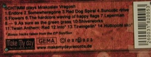 Schtimm: play Mraksolav Vragosh, Make My Day(), , 2005 - CD - 97866 - 7,50 Euro