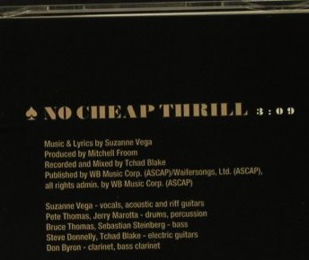 Vega,Suzanne: No Cheap Thrill,Promo, 1Tr., AM(), D, 1996 - CD5inch - 98000 - 5,00 Euro