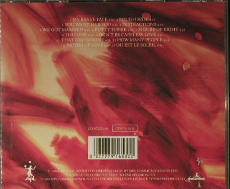 Mc Cartney,Paul: Flowers In The Dirt, EMI(), A, 1989 - CD - 98276 - 10,00 Euro