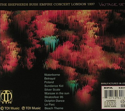Tangerine Dream: Valentine Wheels-Conc.London'97, TDI(013), D,  - CD - 98283 - 7,50 Euro