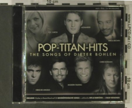 Bohlen,Dieter by V.A.: Pop-Titan-Hits, Edel, EU, 2005 Typ: CD Best.-Nr.: 98326 Preis: 7,50 Euro