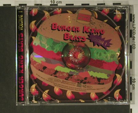 V.A.Burger King Beats: Vol.1 - 4 Tr.(Snap..Scatman John), BMG, EC, 1994 Typ: Shape Best.-Nr.: 98487 Preis: 4,00 Euro