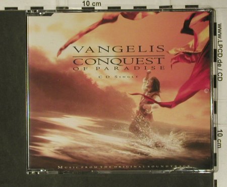 Vangelis: Conquest Of Paradise+3, EW(YZ704CD), D, 1992 - CD5inch - 98767 - 2,50 Euro