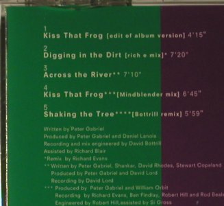 Gabriel,Peter: Kiss That Frog*2+3, Real World (PGSDF 10), NL, 1993 Typ: CD5" Best.-Nr.: 98789 Preis: 5,00 Euro