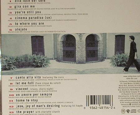 Groban,Josh: Same, Warner, EU, 2001 Typ: CD Best.-Nr.: 98890 Preis: 4,00 Euro
