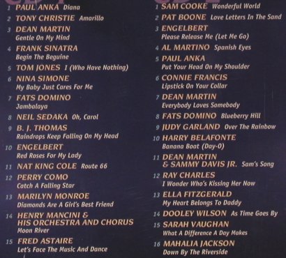 V.A.Gala der Weltstars: Sinatra,Engelbert,Astaire...,31Tr., BMG (66296), EEC, 1997 Typ: 2CD Best.-Nr.: 99025 Preis: 5,00 Euro