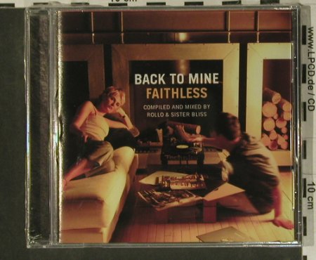 V.A.Back To Mine: Faithless, FS-New, DMC(UL 1080-2), UK, 2001 - CD - 99069 - 7,50 Euro