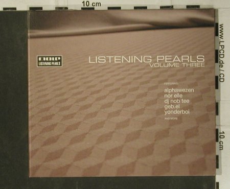 V.A.Listening Pearls Vol.3: 11 Tr., Digi, Loop L.P.(mole cd 042-2), D, 2001 - CD - 99086 - 7,50 Euro