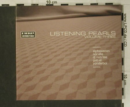 V.A.Listening Pearls Vol.3: 11 Tr., Digi, Loop L.P. (mole cd 042-2), D, 2001 Typ: CD Best.-Nr.: 99086 Preis: 7,50 Euro