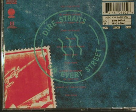 Dire Straits: On Every Street, Vertigo (510 160-2), D, 1991 Typ: CD Best.-Nr.: 99172 Preis: 7,50 Euro