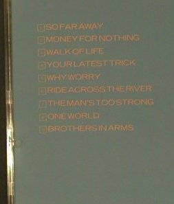 Dire Straits: Brothers In Arms, 9 Tr., Vertigo (824 499-2), D, 1985 Typ: CD Best.-Nr.: 99173 Preis: 7,50 Euro