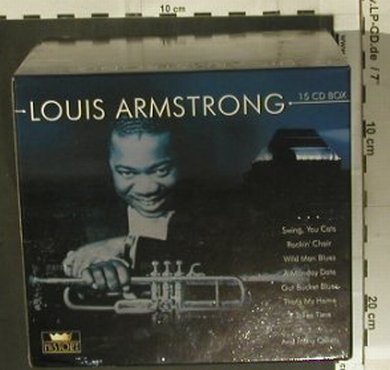 Armstrong,Louis: Same, BoxSet, History/Tim (204513), D Typ: 15CD Best.-Nr.: 99234 Preis: 17,50 Euro