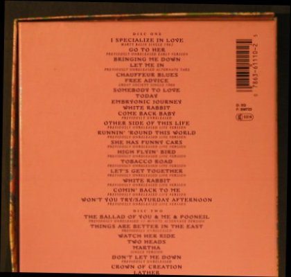 Jefferson Airplane: Loves You - Box Set, CD3 vg+, RCA/BMG, D, 1992 Typ: CD Best.-Nr.: 99279 Preis: 15,00 Euro