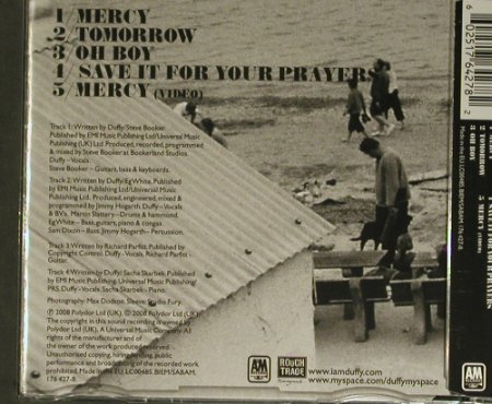 Duffy: Mercy+3+video, Polydor, EU, 2008 Typ: CD5" Best.-Nr.: 99445 Preis: 4,00 Euro