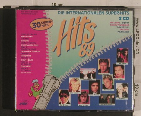 V.A.Hit's 89: Die Internationalen Super-Hits, Ariola(353 590), D, 1989 - 2CD - 99602 - 7,50 Euro