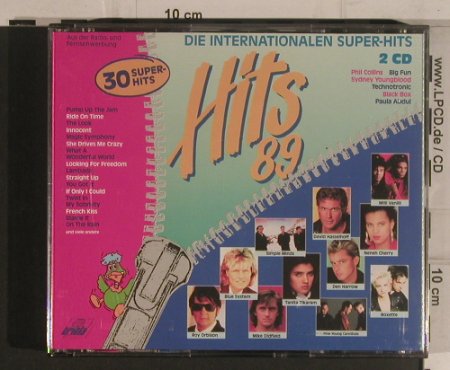 V.A.Hit's 89: Die Internationalen Super-Hits, Ariola (353 590), D, 1989 Typ: 2CD Best.-Nr.: 99602 Preis: 7,50 Euro