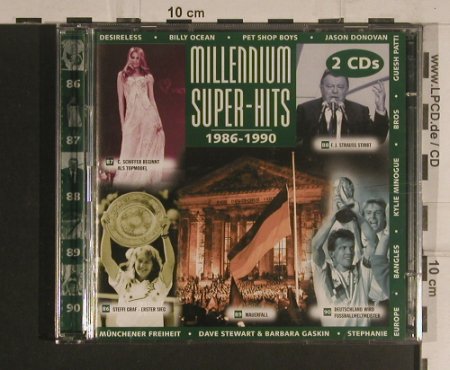V.A.Millenium Super-Hits: 1986-1990,Desireless..Will to Power, Sony (986182 2), , 1999 Typ: 2CD Best.-Nr.: 99603 Preis: 5,00 Euro