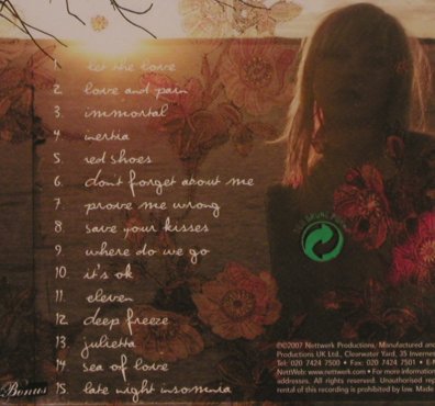 Sandrine: Dark Fades Into the Light, FS-New, Nettwerk (3 07812), EU, 2007 Typ: CD Best.-Nr.: 99615 Preis: 10,00 Euro