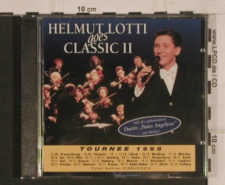 Lotti,Helmut: Goes Classic II, EMI, NL, 1996 Typ: CD Best.-Nr.: 99721 Preis: 7,50 Euro