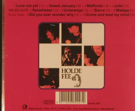 Holde Fee: Malaga (1977), Sireena Rec (2027), , 1977 Typ: CD Best.-Nr.: 99878 Preis: 10,00 Euro