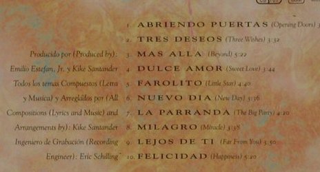 Estefan,Gloria: Abiende Puertas, Epic, , 1995 Typ: CD Best.-Nr.: 99943 Preis: 7,50 Euro
