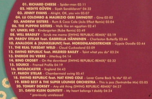 V.A.Swing Style Vol.2: Compiled&Mixed by Gülbahar Kltr, Lola's World, Digi(), EU,FS-New, 2008 - CD - 99980 - 7,50 Euro