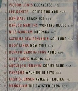 V.A.More Than Adventures: Chet Baker,Lee Konitz,A.Ibrahim..., Enja (SPE-1196-2), D, 1996 Typ: CD Best.-Nr.: 80463 Preis: 5,00 Euro