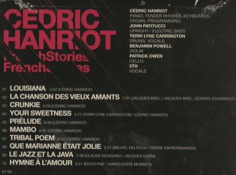 Hanriot,Cédric: French Stories f.Terry Lyne...,Digi, Harmonia Mundi(PL4535), , 2010 - CD - 80735 - 10,00 Euro