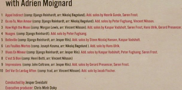 Dr Big Band: Django Reinhardt w.A. Moignard,Digi, Red Dot Music/EMI (RDM), EU, 2009 Typ: CD Best.-Nr.: 80818 Preis: 10,00 Euro