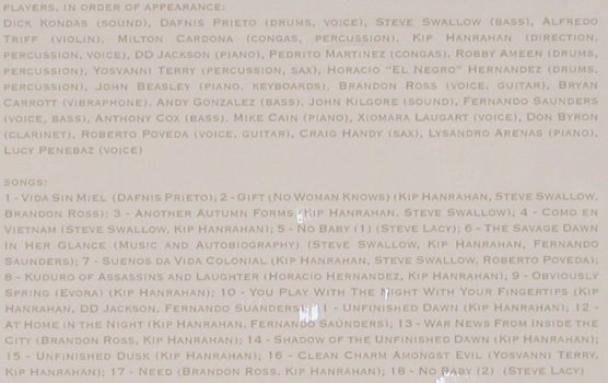 Hanrahan,Kip: At Home in Anger, Digi, American Clave/YellowBir (ENJ-7720), , 2011 Typ: CD Best.-Nr.: 80850 Preis: 10,00 Euro